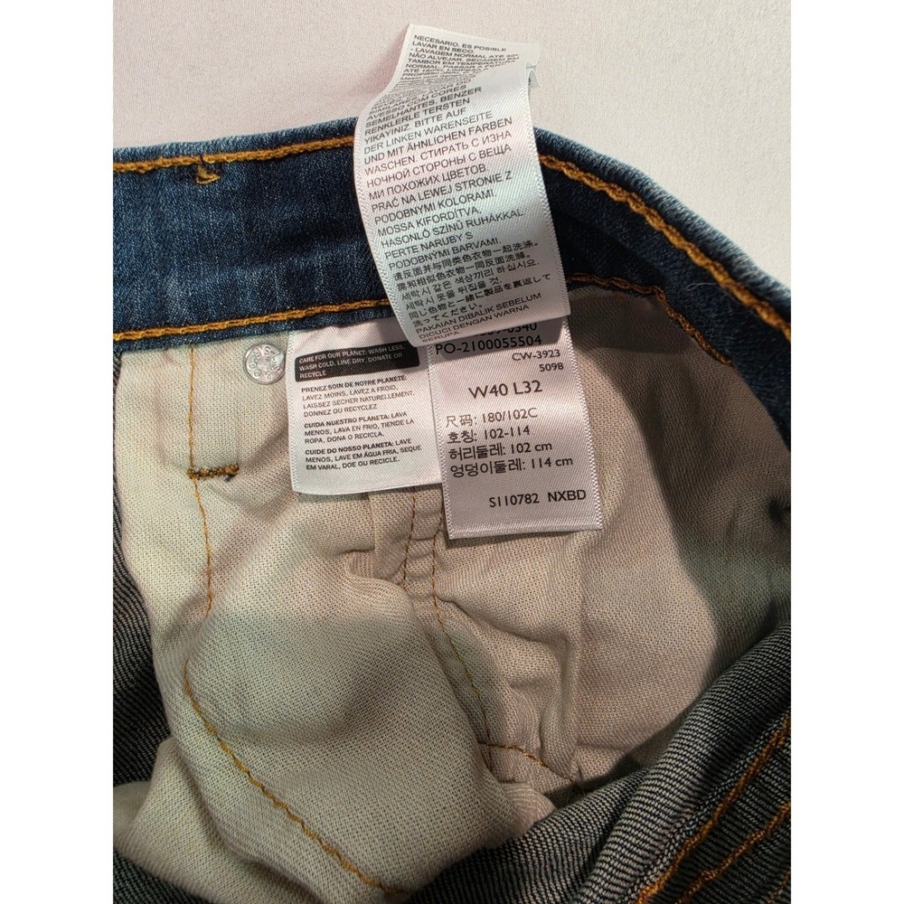 Levis 559 Relaxed Straight Jeans Mens 40x32 Medium Wash‎ Blue Denim 5098 - Picture 2 of 6